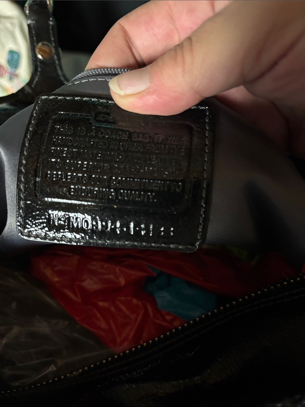 COACH signature C bag - Picture 2 of 2